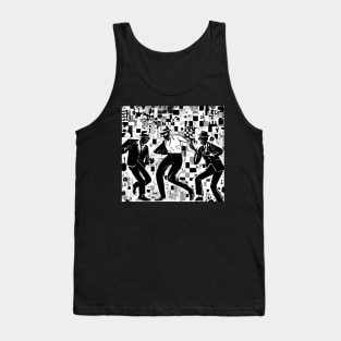 ska dancing - two tone Tank Top